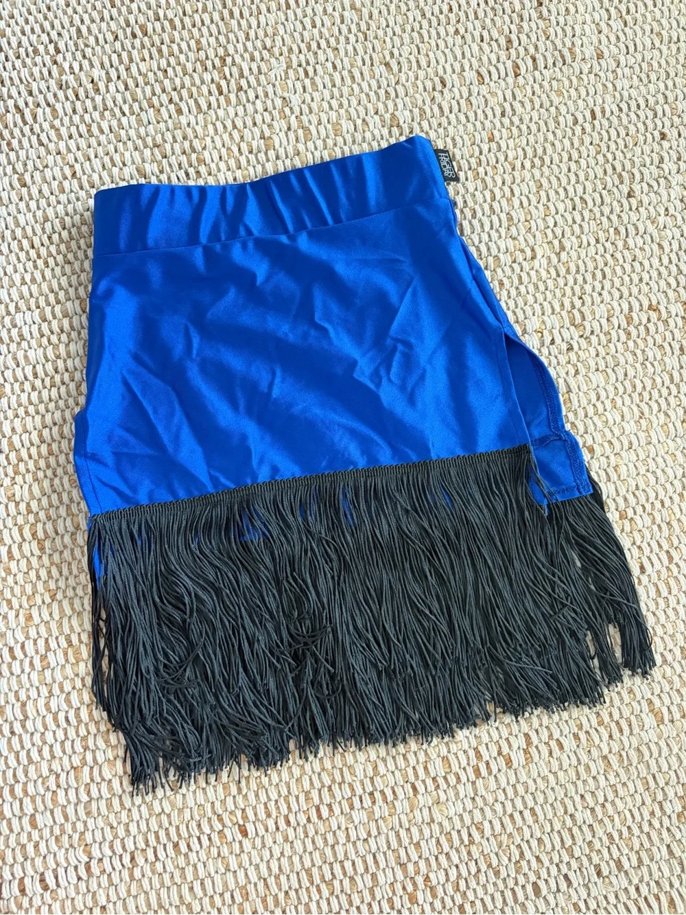 Tiger Friday girls dance ballroom skirt Fringe Trim child large